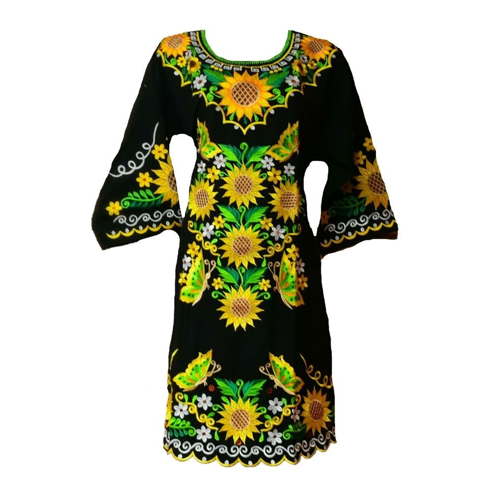 Mexican Embroidered Dress NA-TM-77373-1