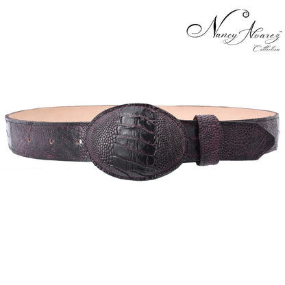 Leather Belt NA-WD1501-1474 Cinturon de Piel