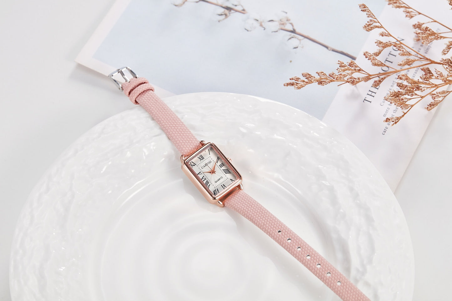 Women Watch Fashion Designer Rectangle Dial Quartz Watch For Women's Watch Casual Leather Strap Business Wristwatch Reloj para Mujeres