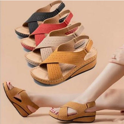 Sandals for Women Shoes Casual Sandals For Ladies Thick Bottom Wedge Women Sandals In Colour Design Sandals Women