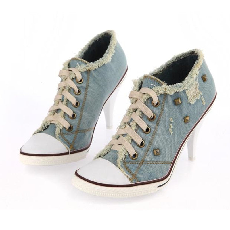 Chantal Embellished Pumps - Denim | Fashion Nova, Shoes | Fashion Nova