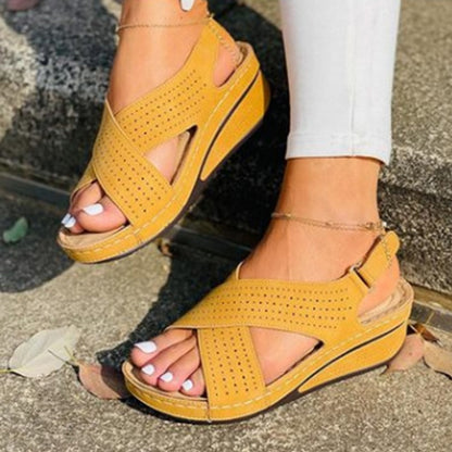 Sandals for Women Shoes Casual Sandals For Ladies Thick Bottom Wedge Women Sandals In Colour Design Sandals Women