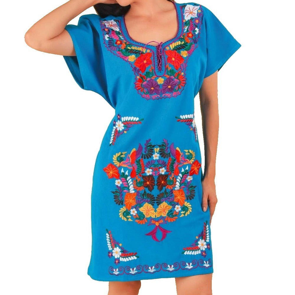 Mexican Embroidered Dress NA-TM-77121