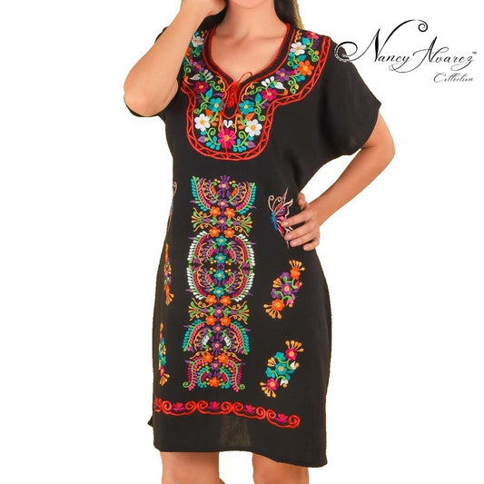Mexican Embroidered Dress NA-TM-77123