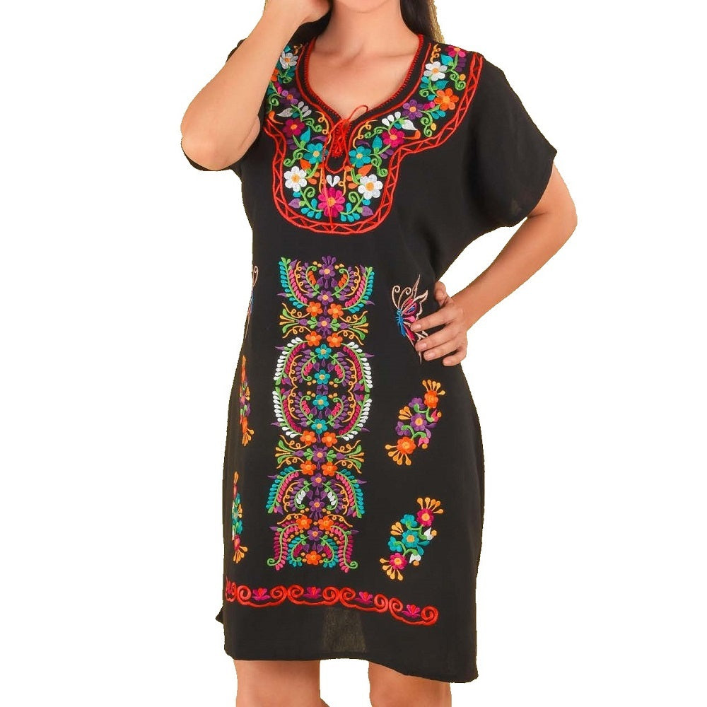 Mexican Embroidered Dress NA-TM-77123
