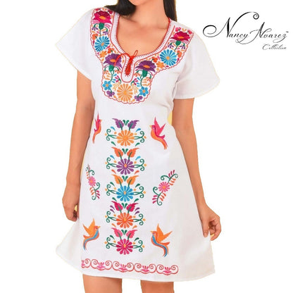 Mexican Embroidered Dress NA-TM-77125