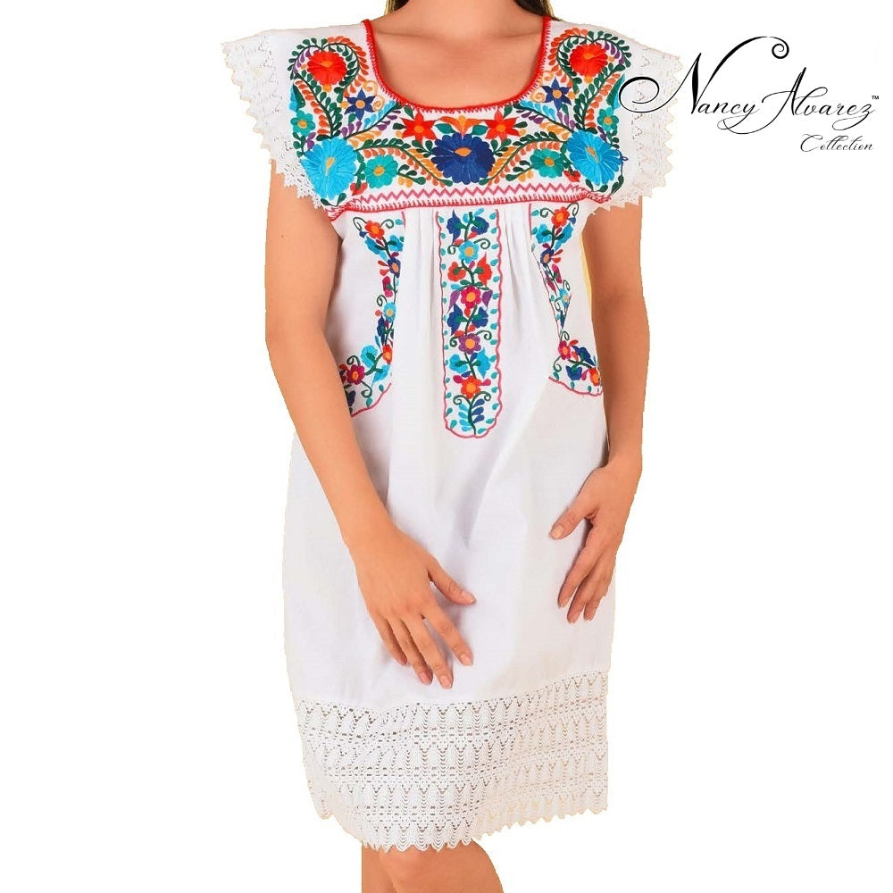 Mexican Embroidered Dress NA-TM-77136
