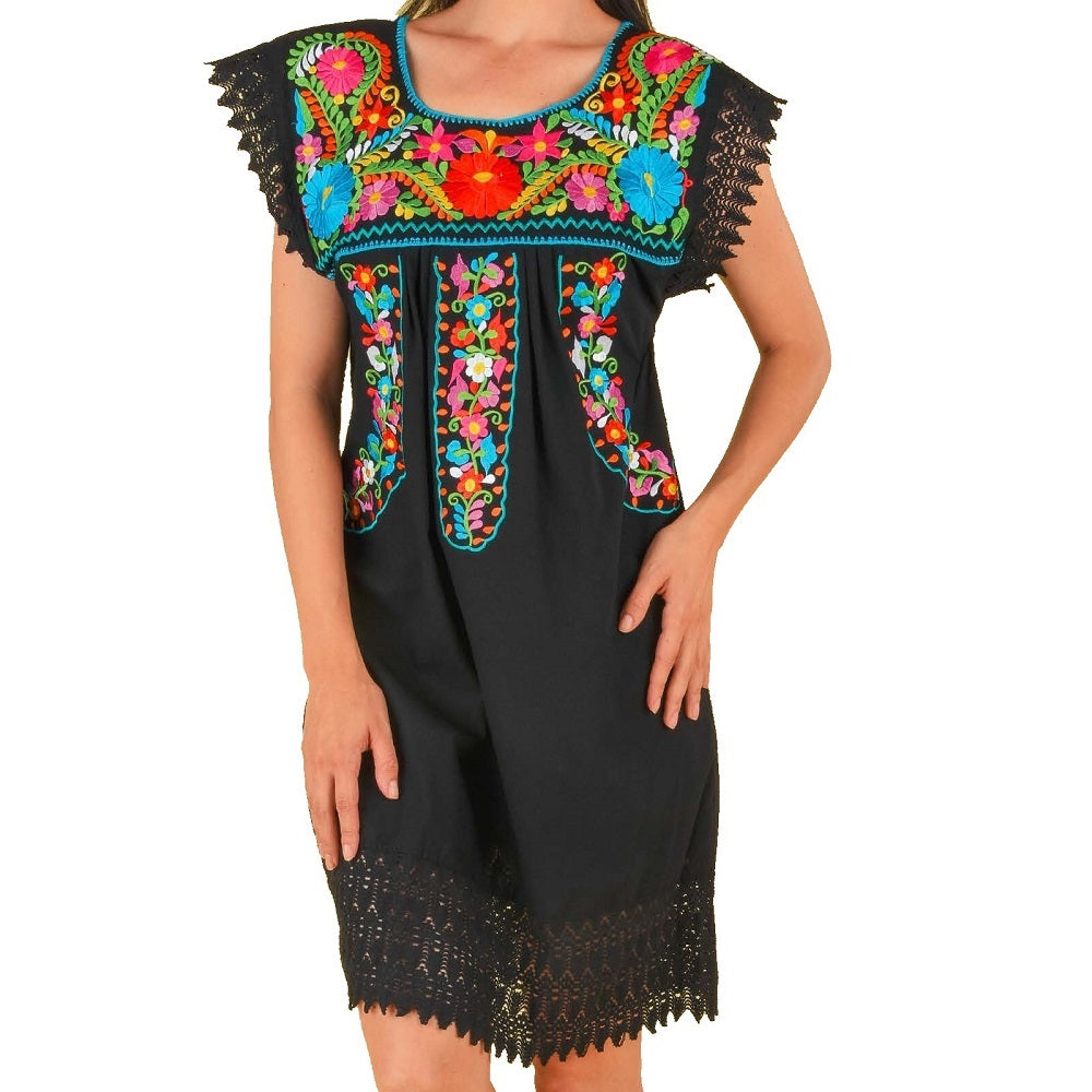 Mexican Embroidered Dress NA-TM-77137