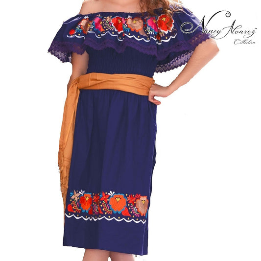 Mexican Embroidered Dress NA-TM-77305