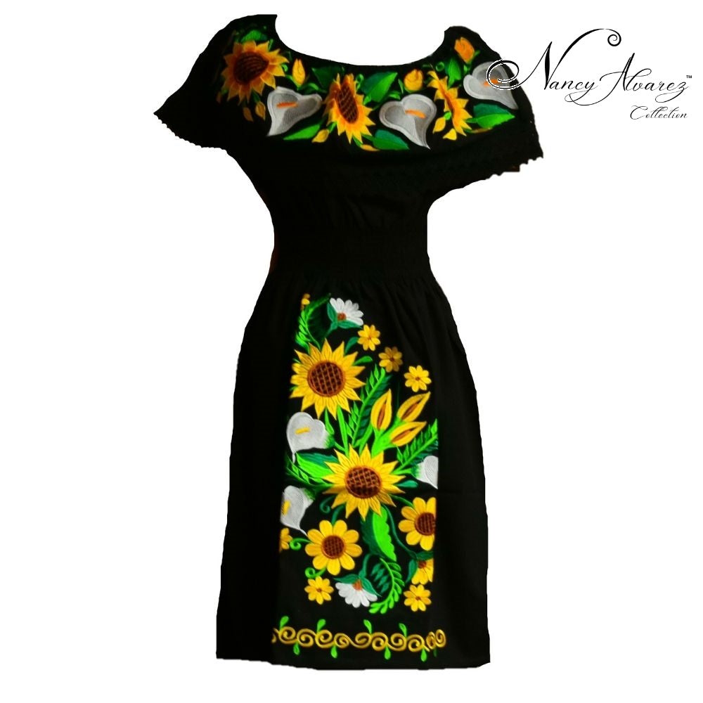 Mexican Embroidered Dress NA-TM-77313