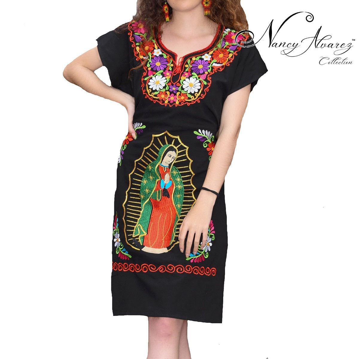Mexican Embroidered Dress NA-TM-77330