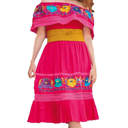 Mexican Embroidered Dress NA-TM-77350