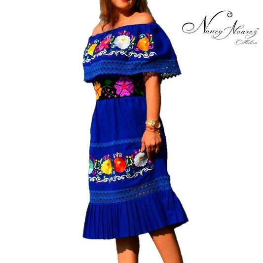 Mexican Embroidered Dress NA-TM-77352