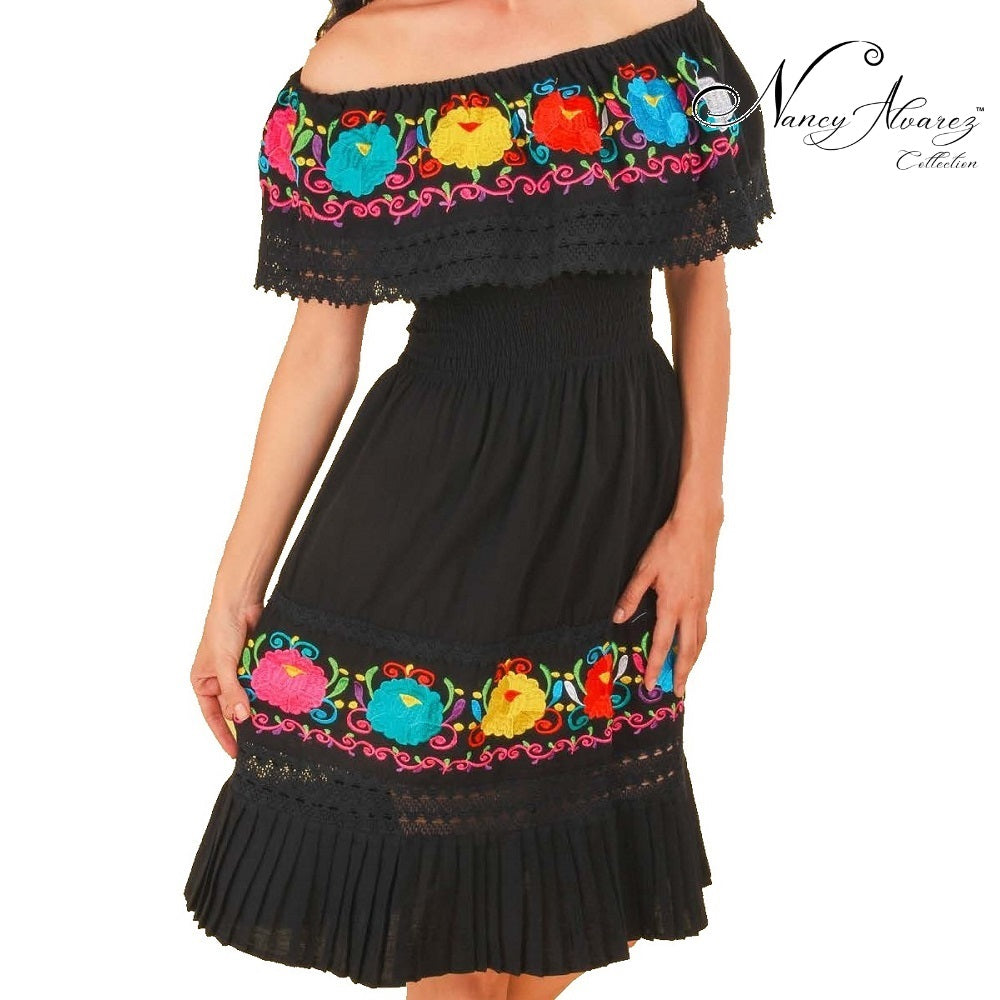 Mexican Embroidered Dress NA-TM-77354
