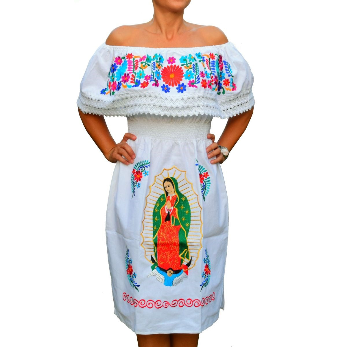 Mexican Embroidered Dress NA-TM-77362
