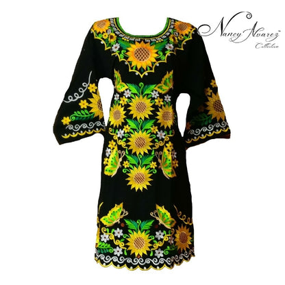 Mexican Embroidered Dress NA-TM-77373-1