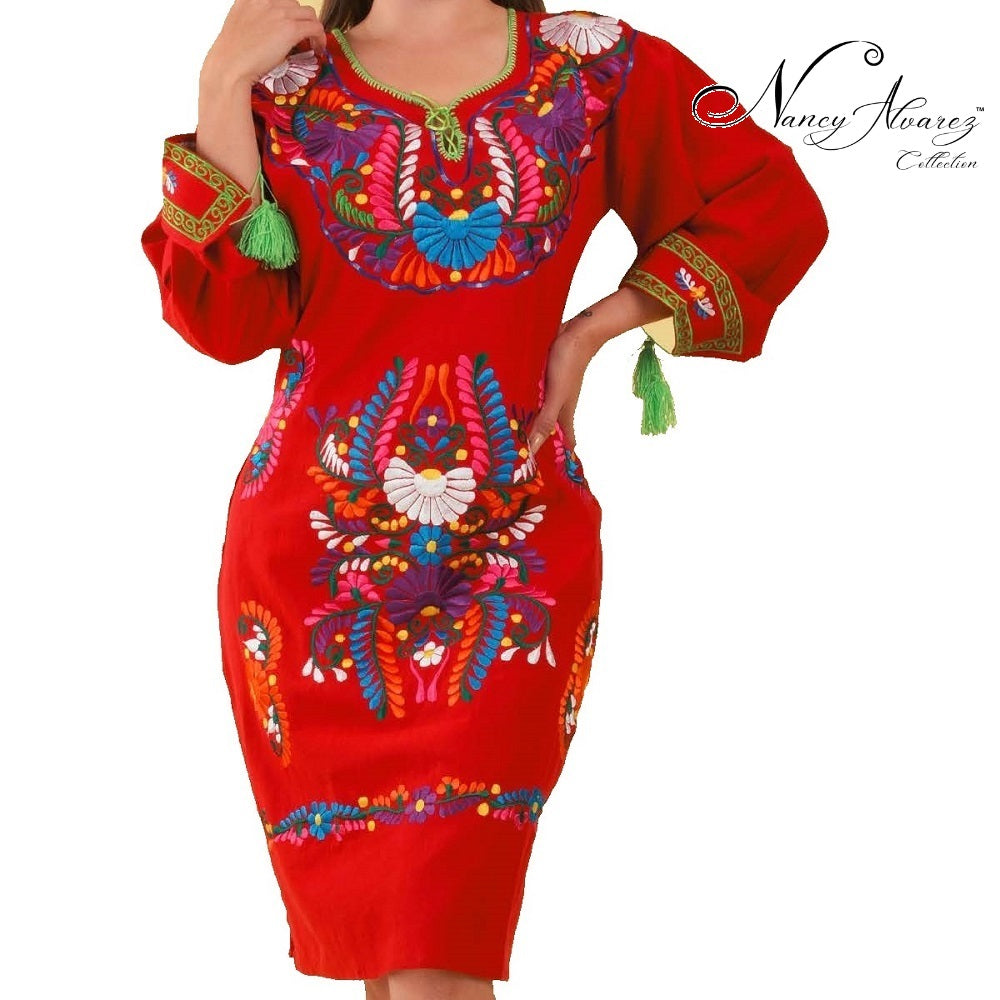 Mexican Embroidered Dress NA-TM-77380