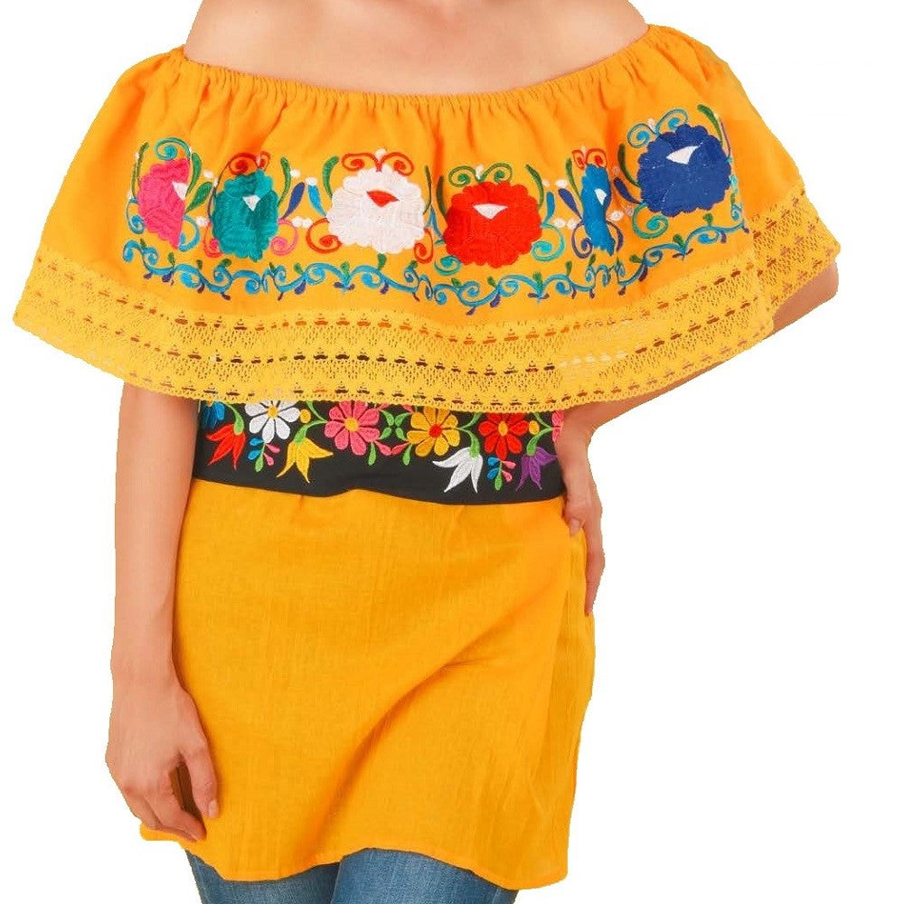 Embroidered Blouse NA-TM-77503