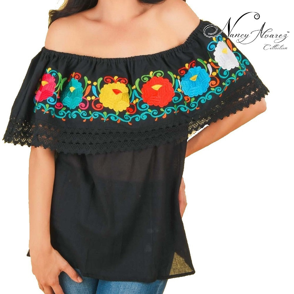 Embroidered Blouse NA-TM-77504