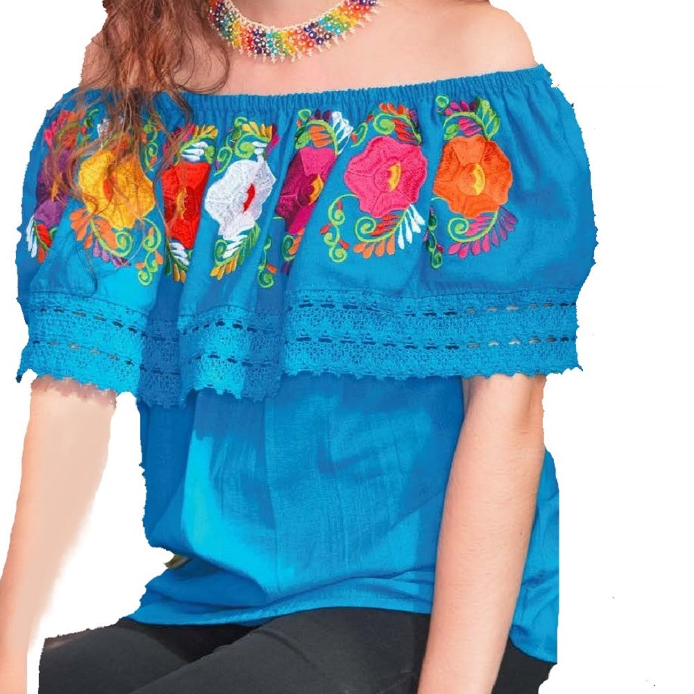 Embroidered Blouse NA-TM-77505