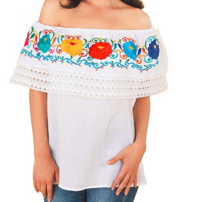 Embroidered Blouse NA-TM-77506
