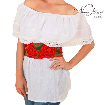 Embroidered Blouse NA-TM-77507