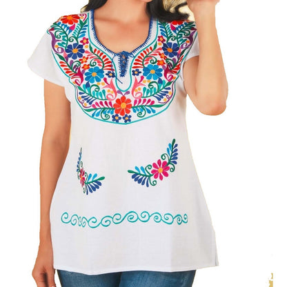 Embroidered Blouse NA-TM-77512