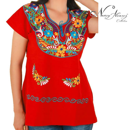 Embroidered Blouse NA-TM-77513