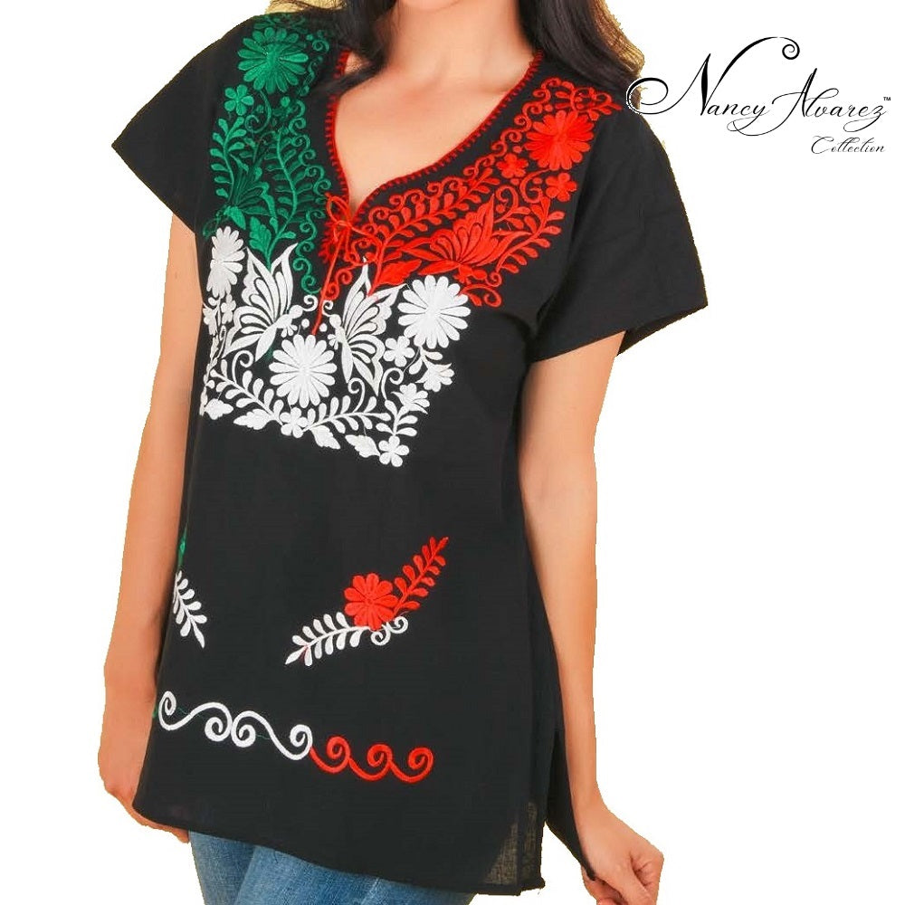 Embroidered Blouse NA-TM-77514