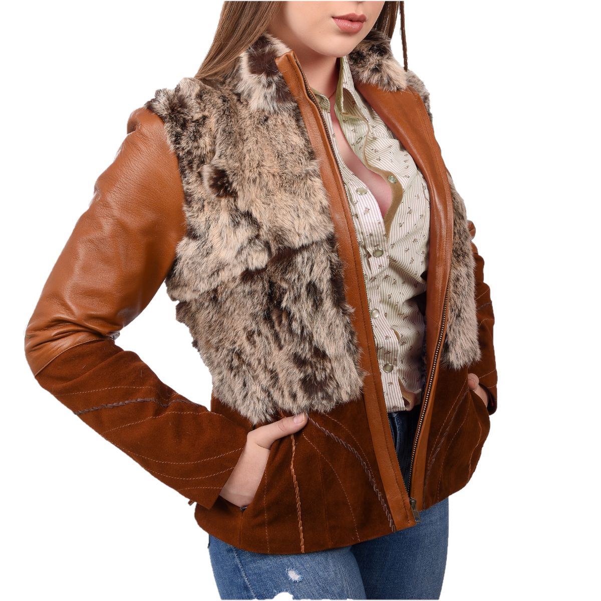 Leather Jacket for Women NA-WD0552